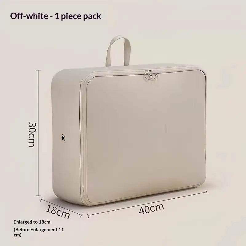 Premium Travel Compression Packing Cube Waterproof Luggage Organizer