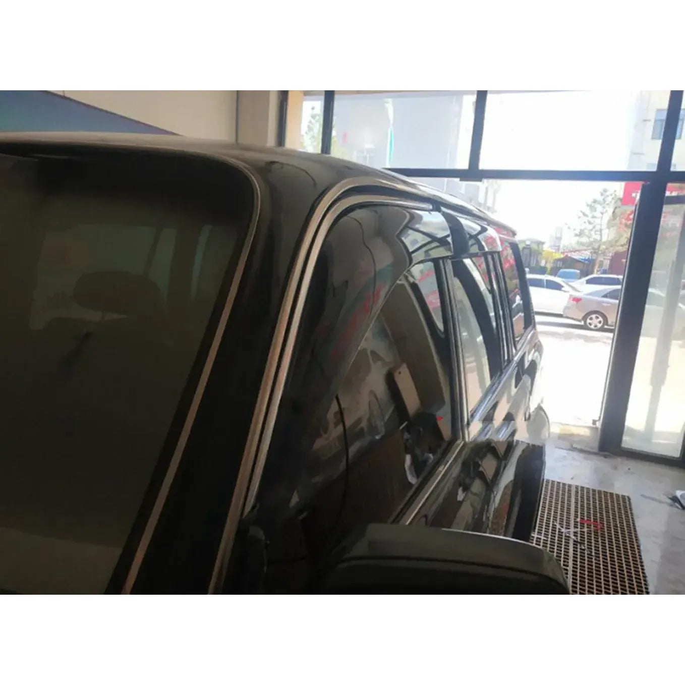 Toyota Land Cruiser LC80 FJ80 Door Visor Window Deflector Shield