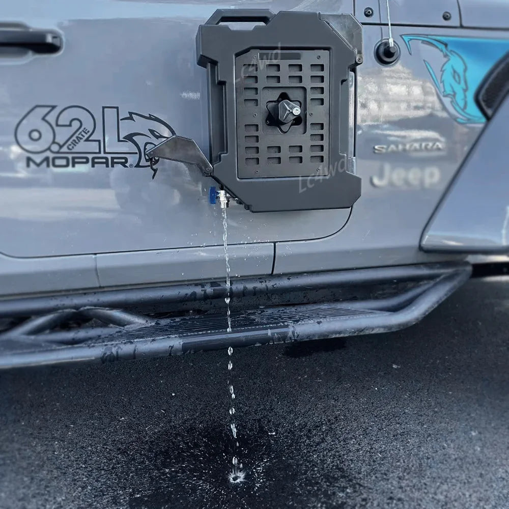 LC4WD 9L Water Can With Faucet For Wrangler