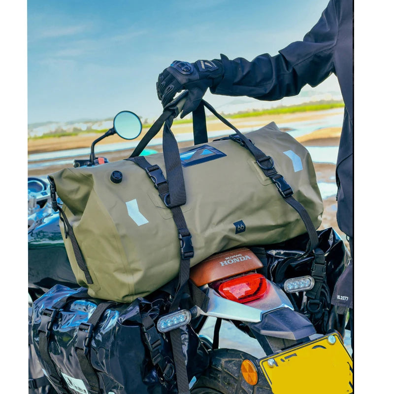Waterproof Motorcycle Tailbag Adventure Travel Luggage