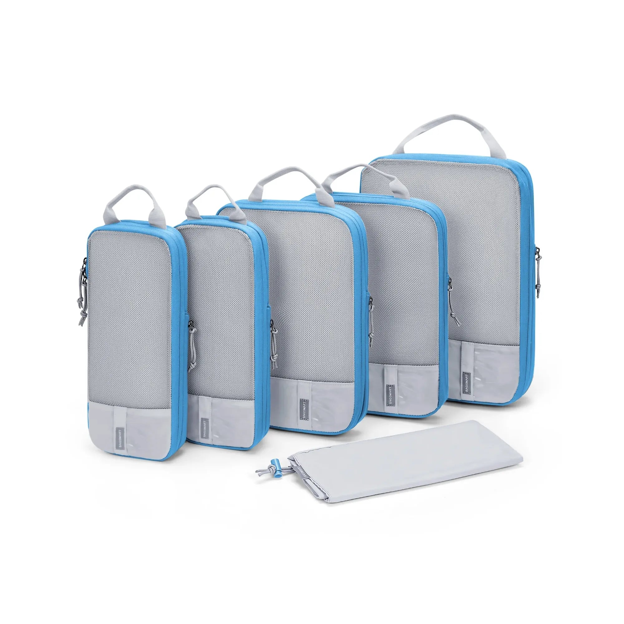 Bagsmart Compression Packing Cubes Travel Luggage Organizer