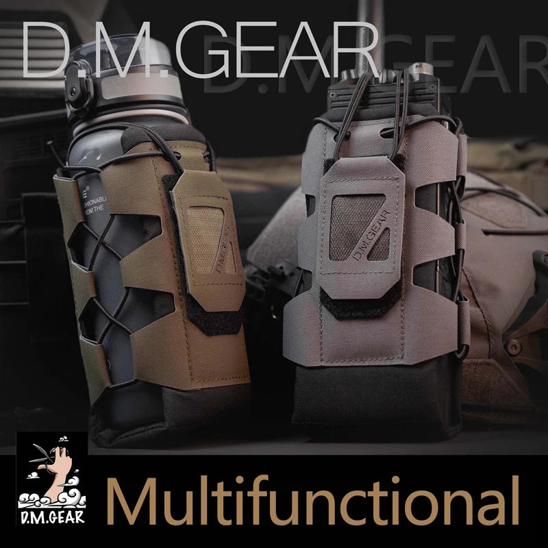Tactical MOLLE Walkie Talkie Communication Holster