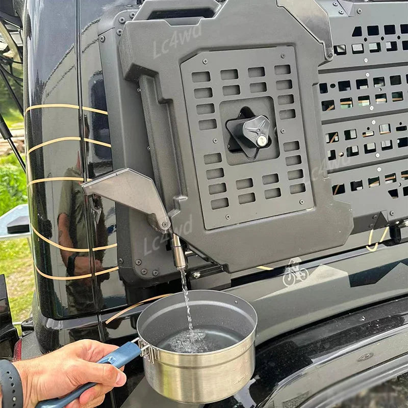 LC4WD 9L Water Can With Faucet For Wrangler