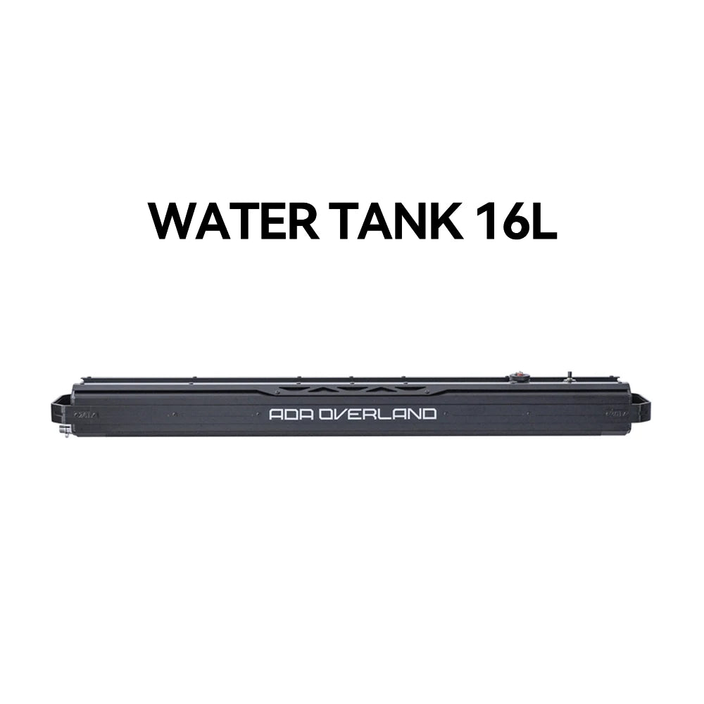 Aluminum 16L Offroad Rooftop Water Tank For Camping