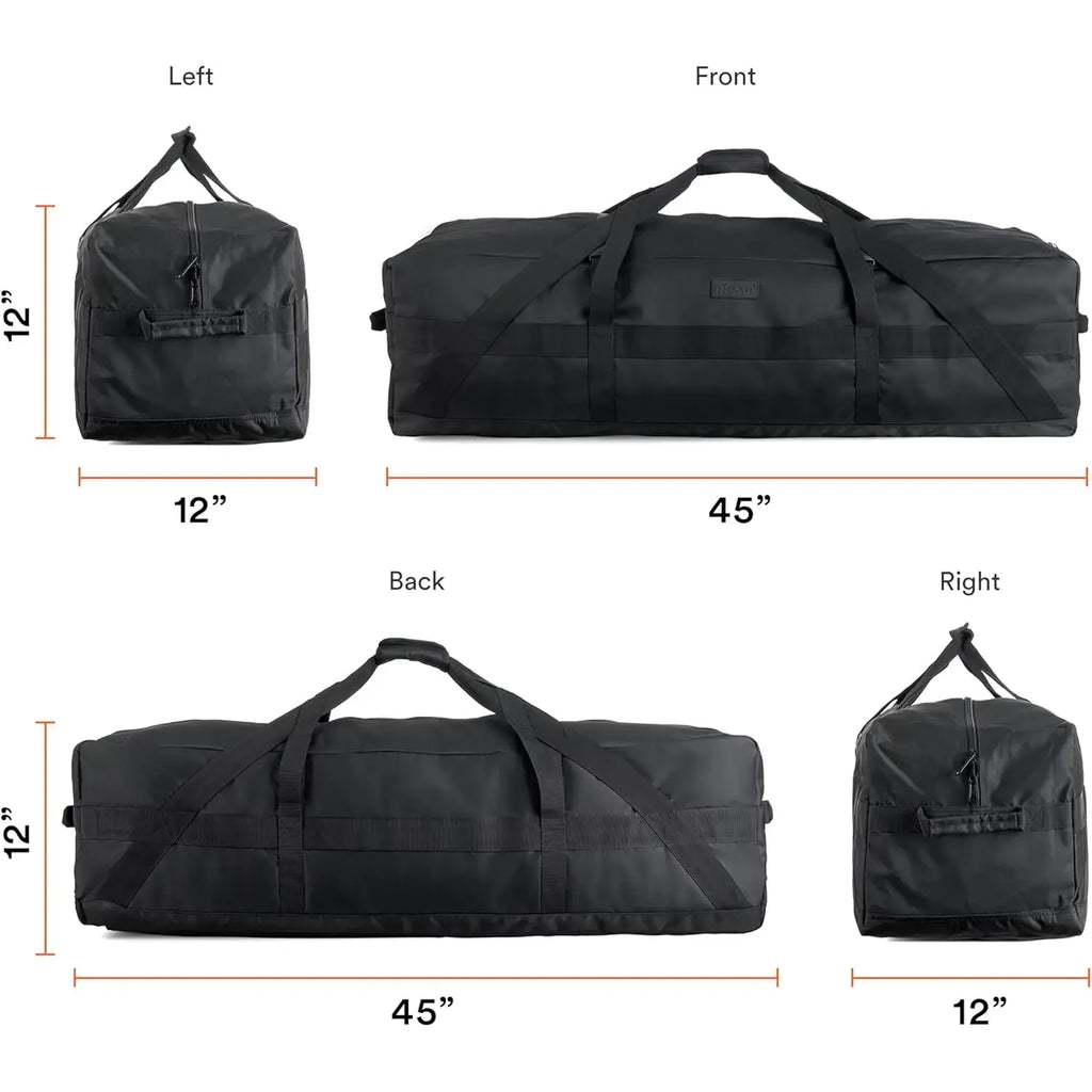 Fitdom Heavy Duty Extra Large Duffle Bag Travel Gear