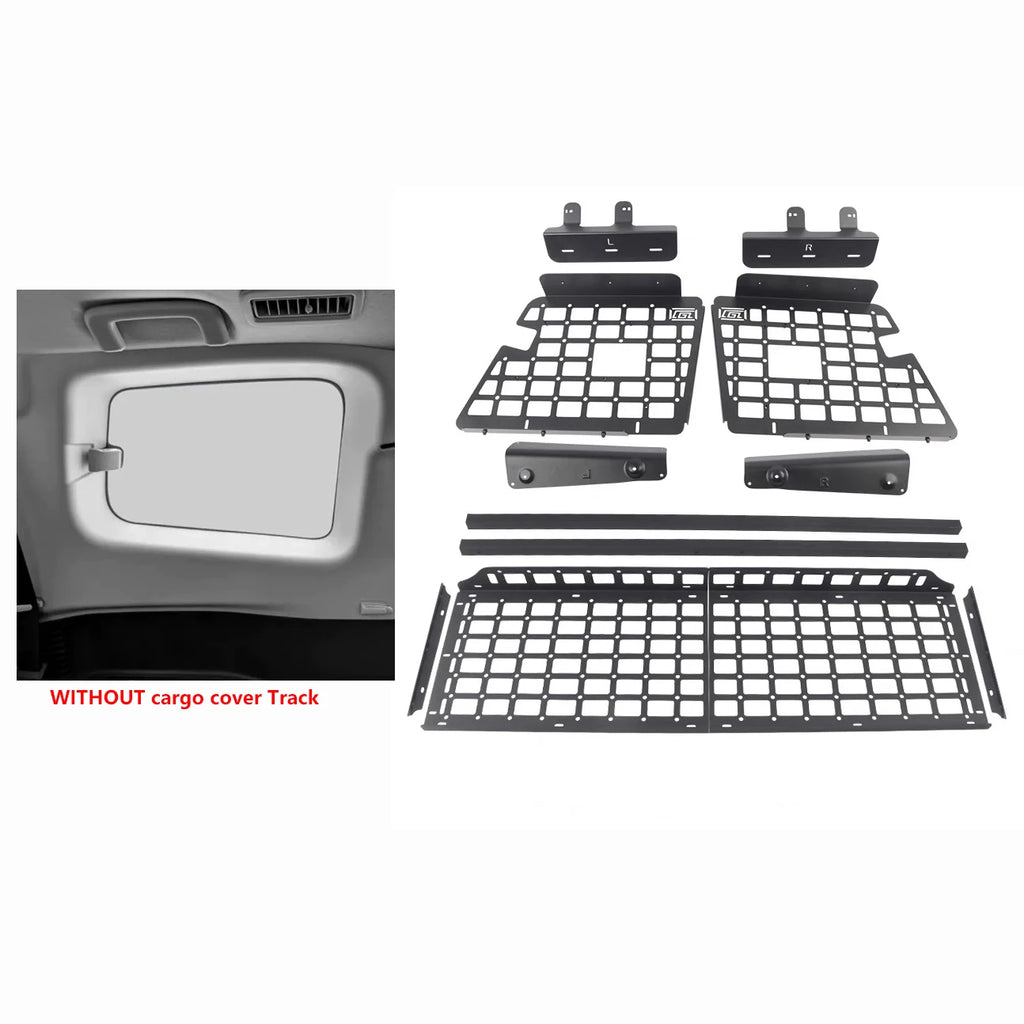 HeavyDuty Aluminum Modular Molle TrunkStorage Pajero