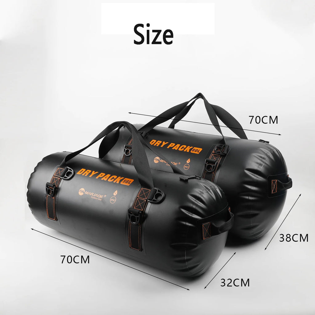 Large Waterproof Duffle Bag with Air Nozzle For Travel Swimming
