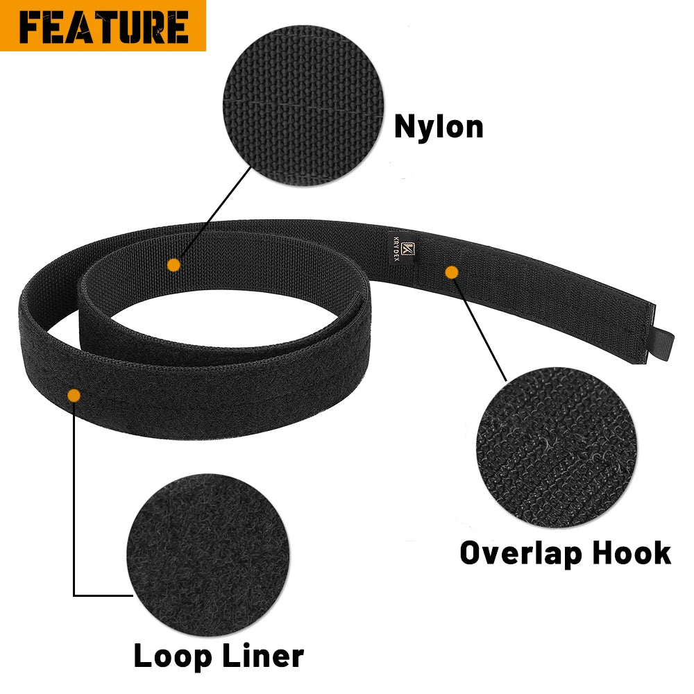 KRYDEX Tactical Reversible Nylon Loopback Waistband For Duty Wear