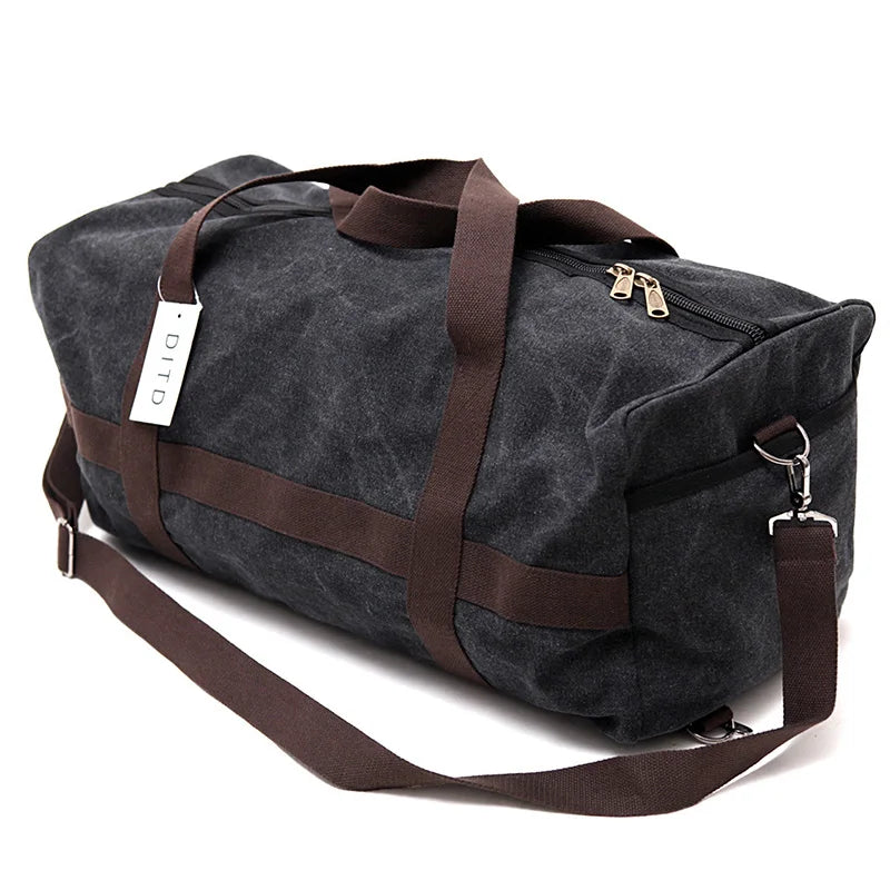 Wearproof Canvas Men's Oversized Adventure Luggage