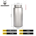 Pure Titanium Water-Coffee-Tea Single-Wall Bottles