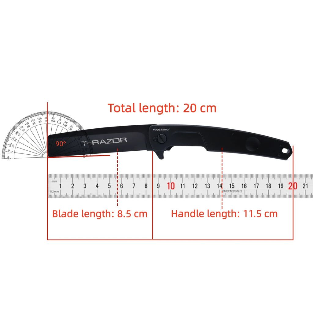 Extrema Ratio T-Razor Folding Steel-Blade Knife