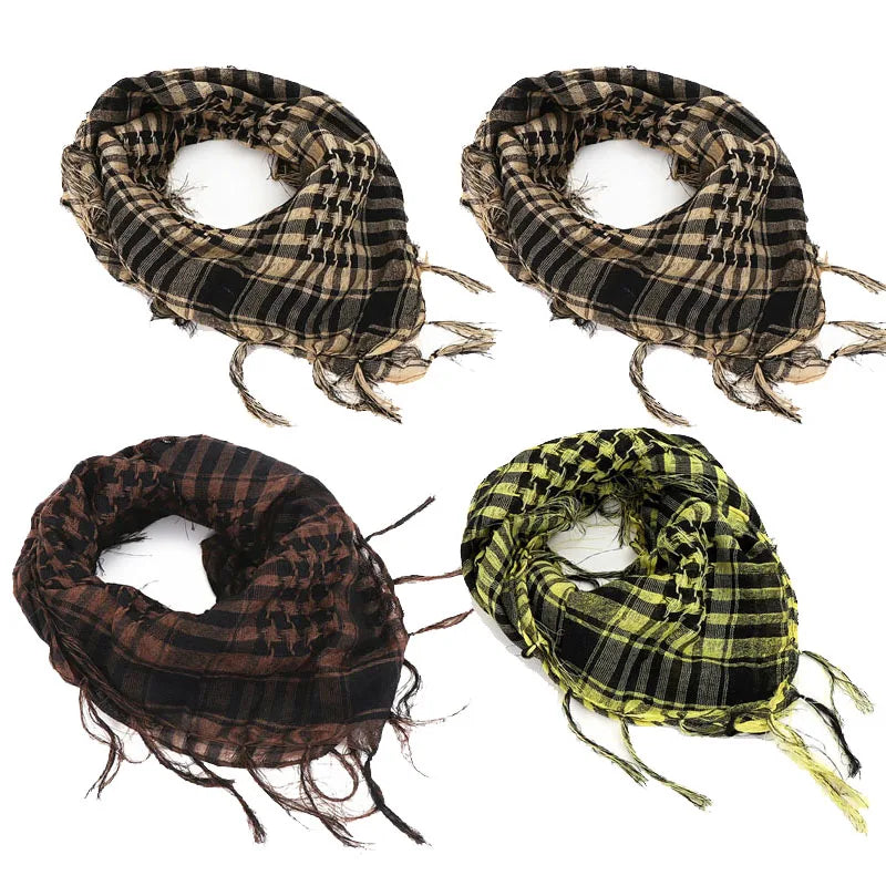 Adventure Cotton Linen Multifunctional Hiking Scarf