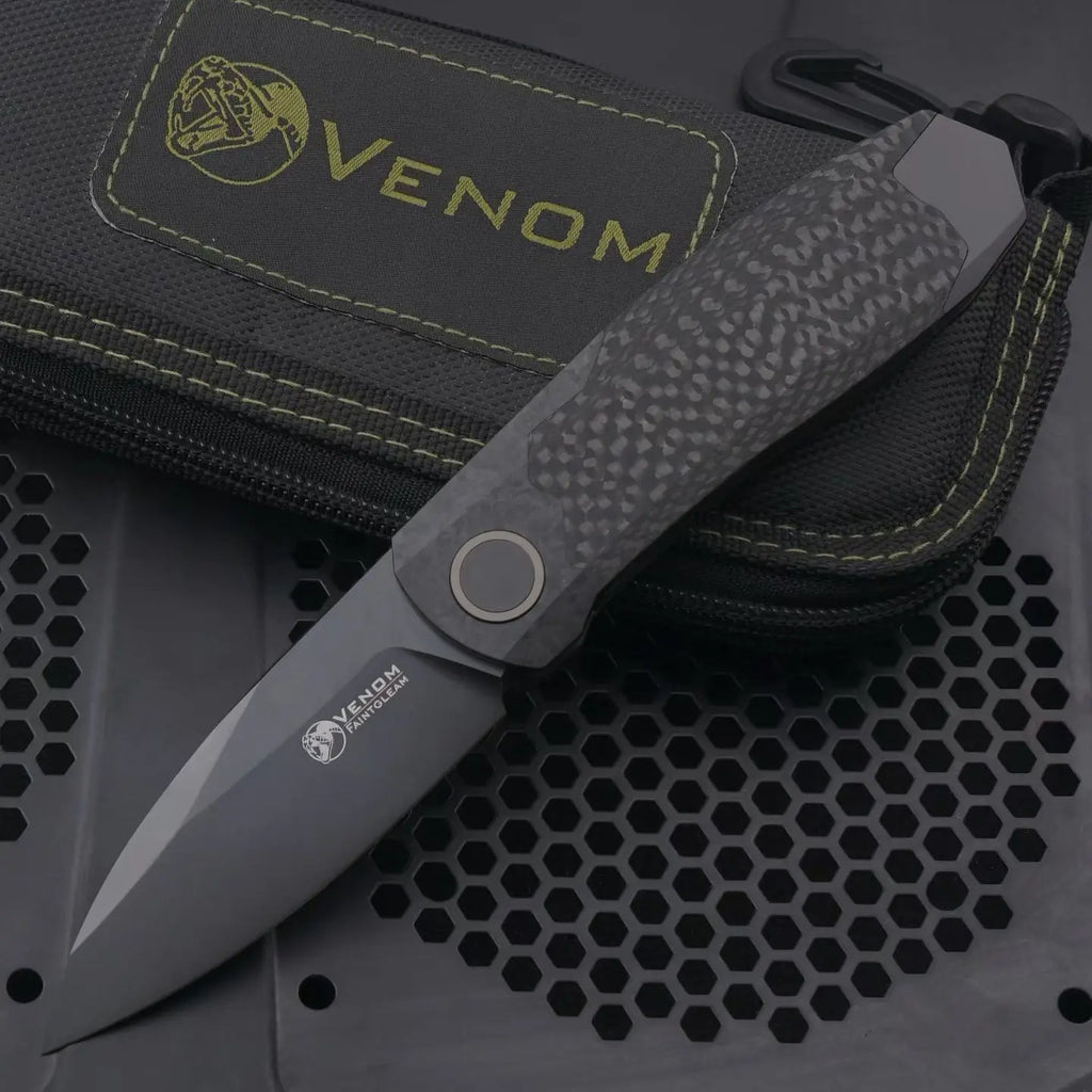 Venom Faintgleam M390 Folding Stainless Pocketknife
