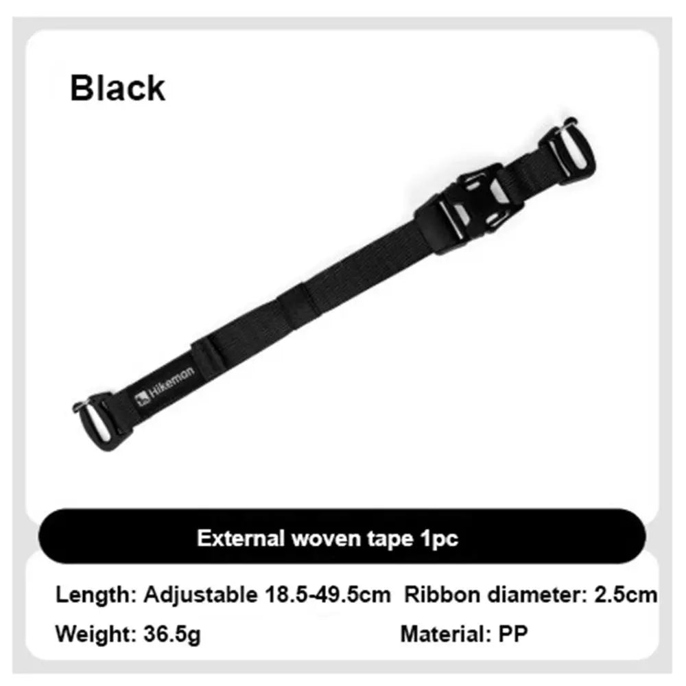 Adjustable Outdoor Nylon Gear Straps for Backpacking and Travel