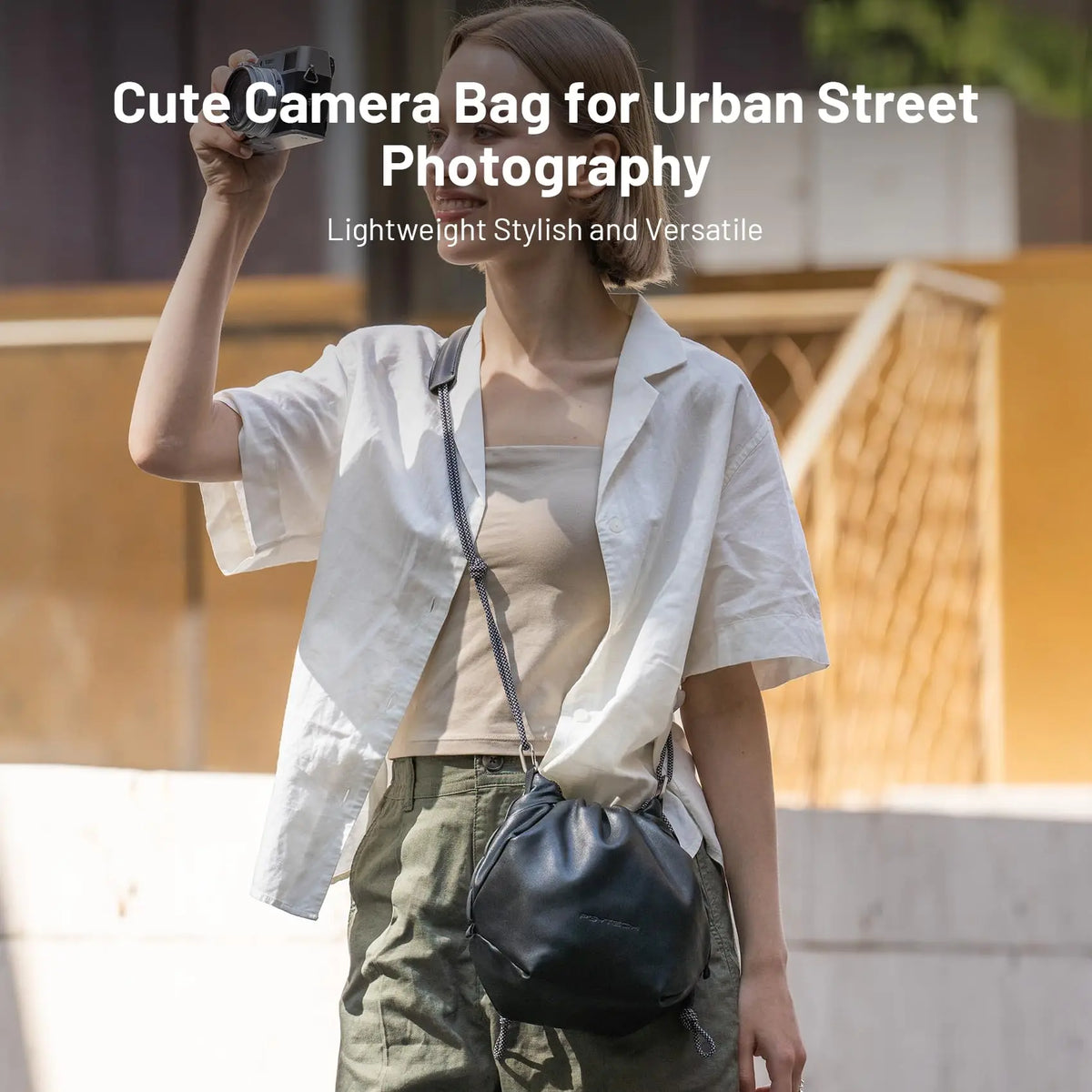 PGYTECH OneGo Camera Photography Drawstring Bag Ivory