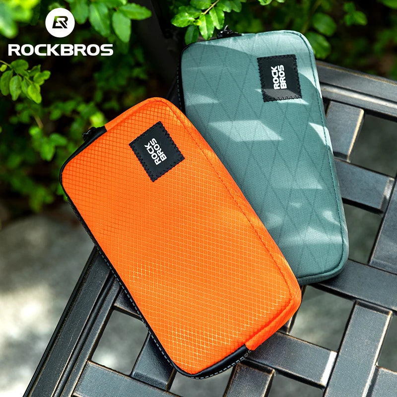 ROCKBROS Waterproof Cycling Smartphone Handlebar Bag