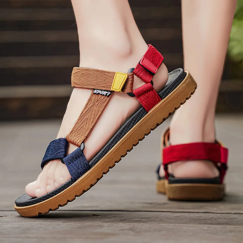 Men's Lightweight Breathable Anti-Slip Beach Walking Sandals