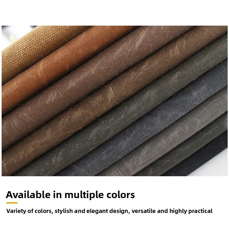Thickened Cotton Waxed Waterproof Canvas Material