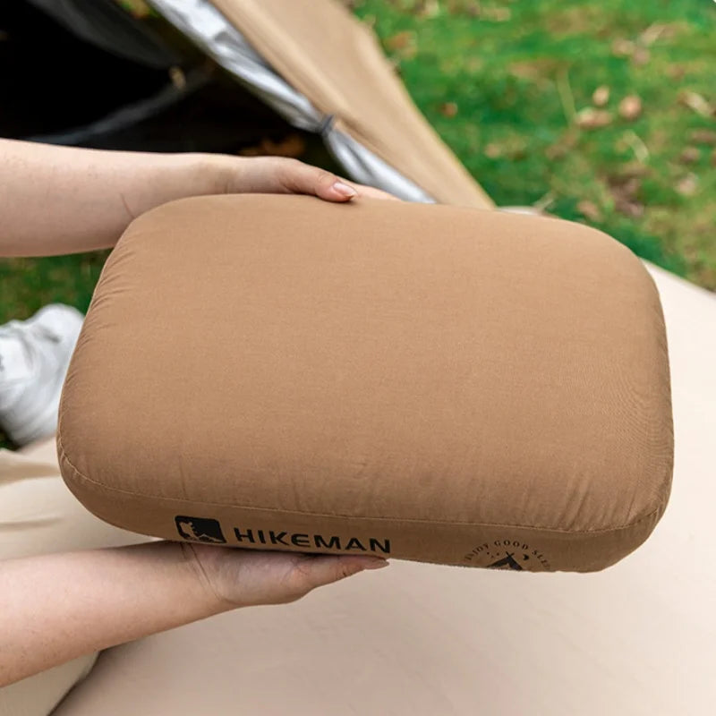 Comfortable Cotton Camping Pillow Outdoor Adventure