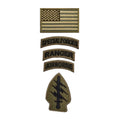 Washable Special Forces Morale Insignia Appliques