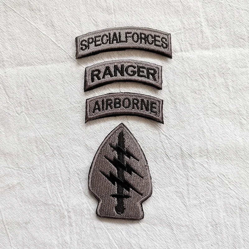 Washable Special Forces Morale Insignia Appliques