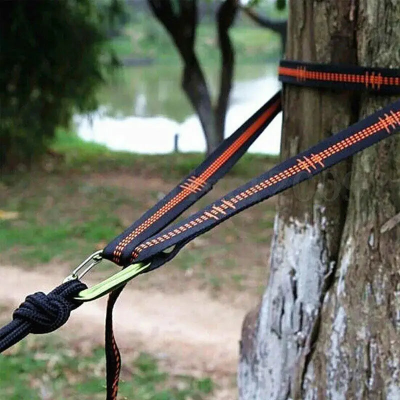 Reinforced Polyester Hammock Hanging Safety Straps
