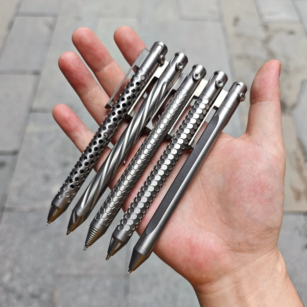 Premium Titanium Alloy Lightweight EDC Writing Instrument