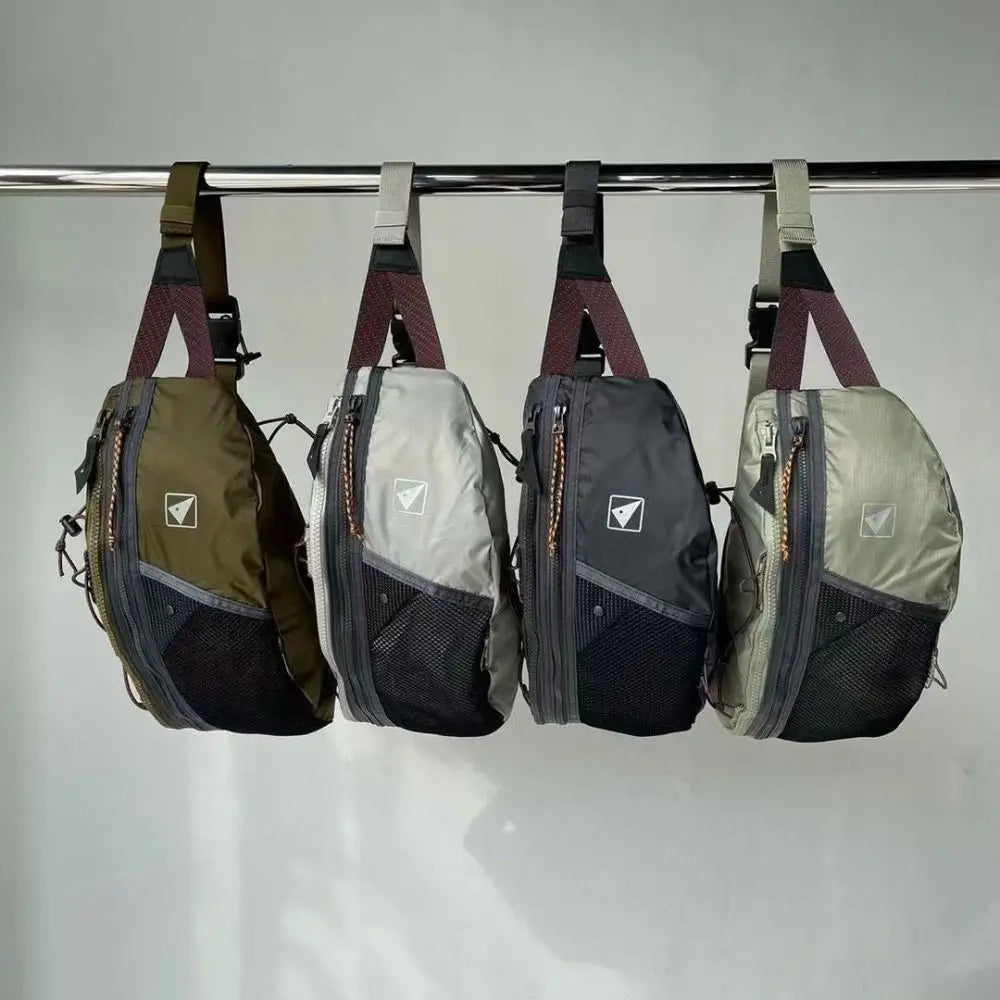 Large Capacity Adjustable Nylon Crossbody Messenger Bag