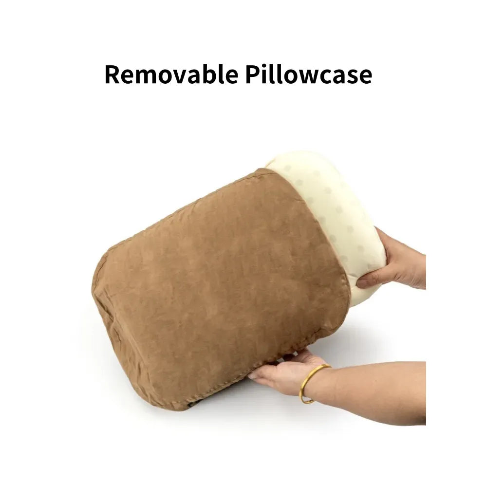 Comfortable Cotton Camping Pillow Outdoor Adventure