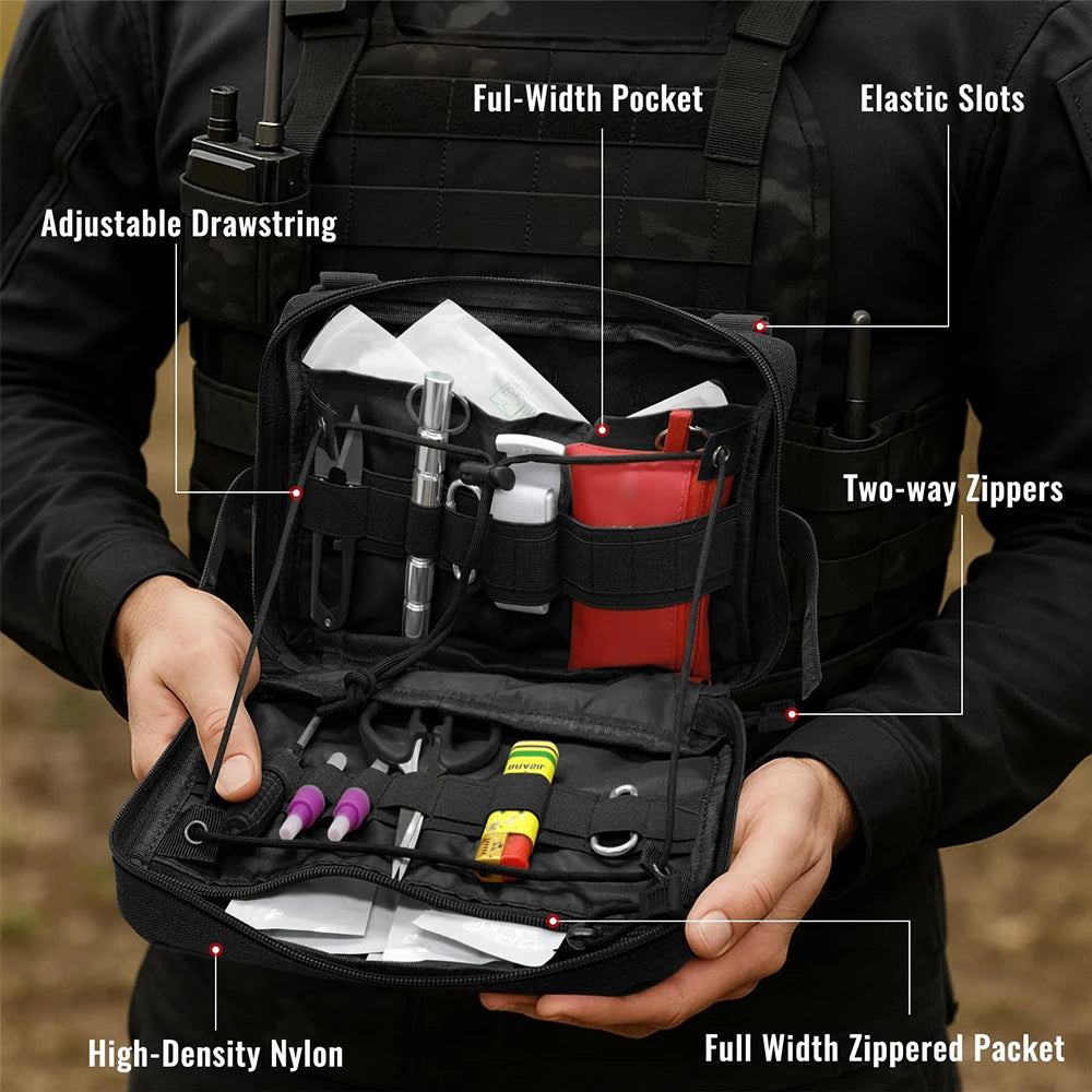 Tactical MOLLE Equipment Organization Utility Pouch for Hunting