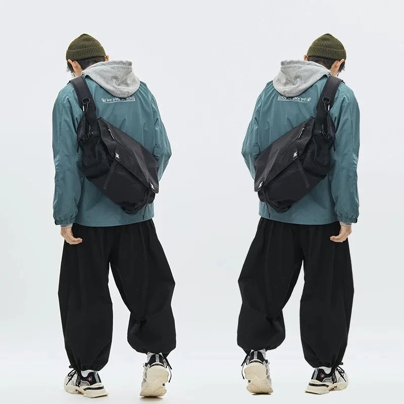 Men's Multifunctional Oxford Nylon Shoulder Messenger Bagging