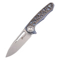 VENOM M390 Folding Knife Premium TC4 Titanium Handle