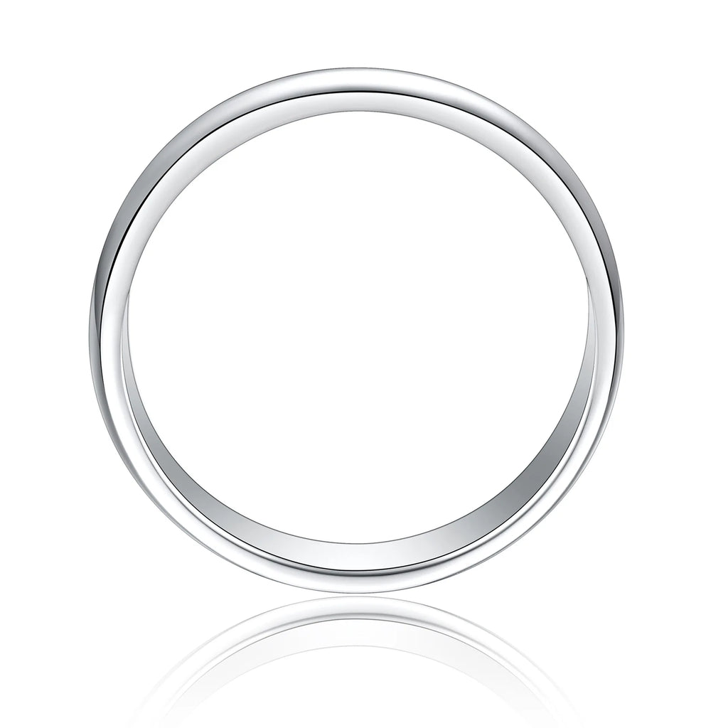 Sterling Silver Polished Dome Shaped Statement Band