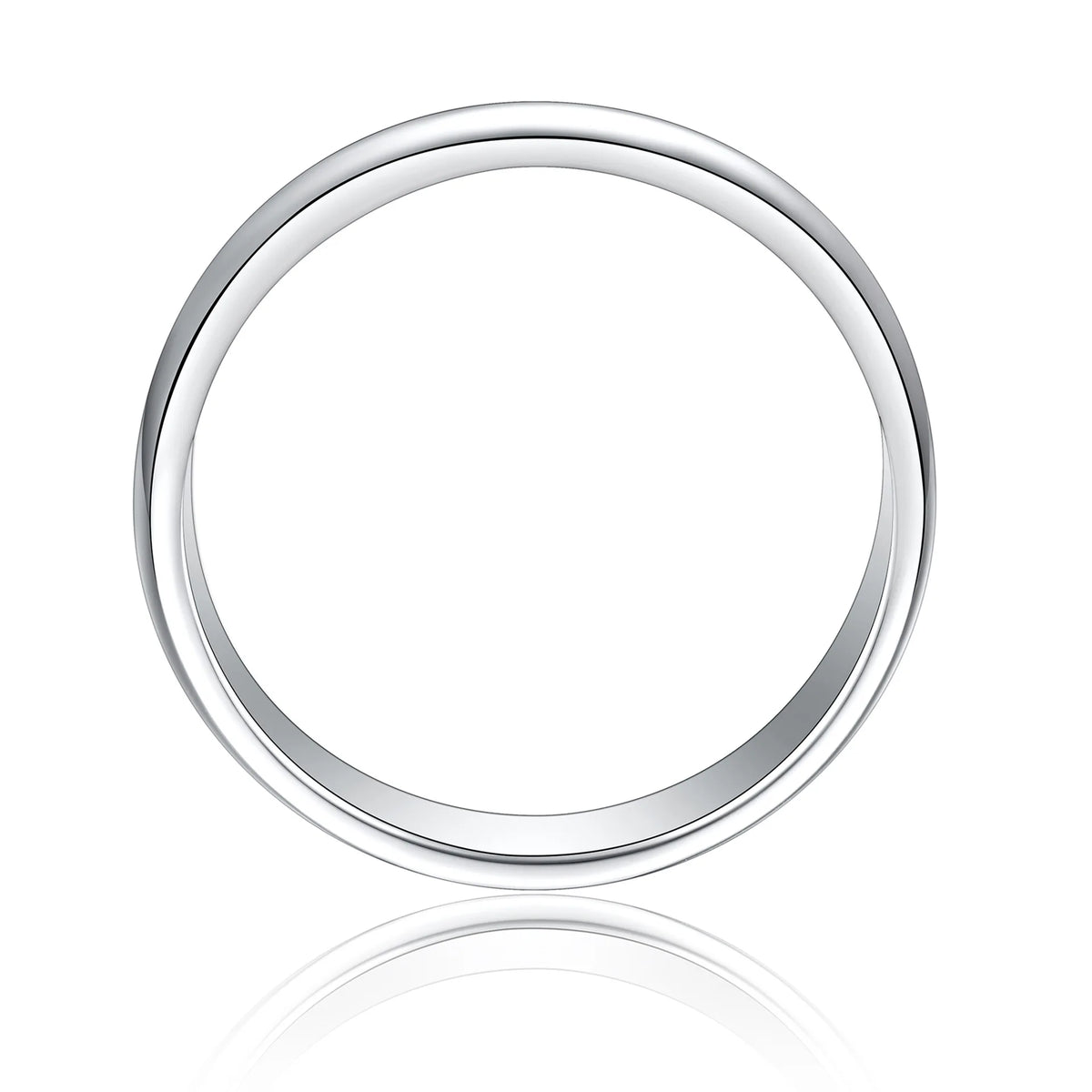 Sterling Silver Polished Dome Shaped Statement Band