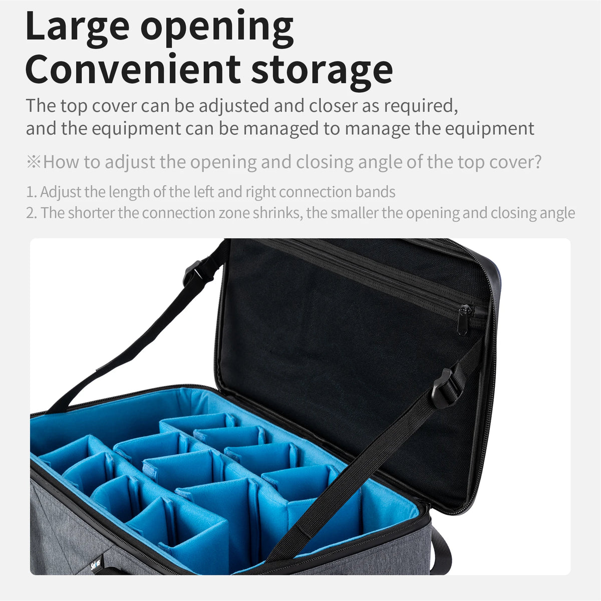 Professional Camera Lens Storage Organizer Carrying Case
