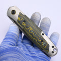 ARKONA M390 Titanium Alloy Professional Woodworking Knife