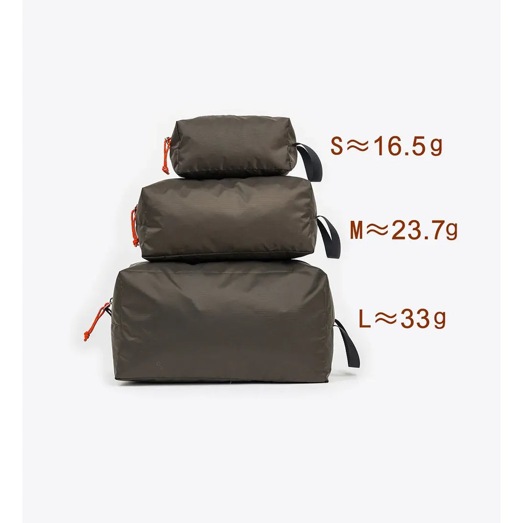 Ultralight Nylon Compression Packing Cubes Organizer Set