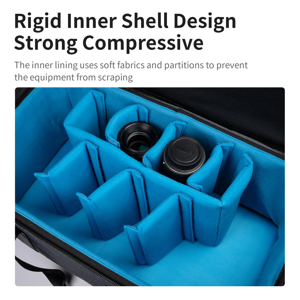 Professional Camera Lens Storage Organizer Carrying Case