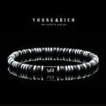 Nightstalker Men's Black 4mm Titanium-Steel Bracelet
