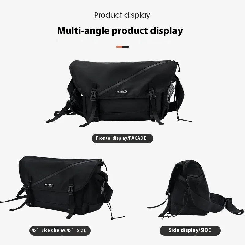 Men's Multifunctional Oxford Nylon Shoulder Messenger Bagging