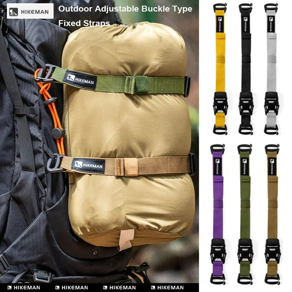 Versatile Adjustable Nylon Outdoor Equipment Straps