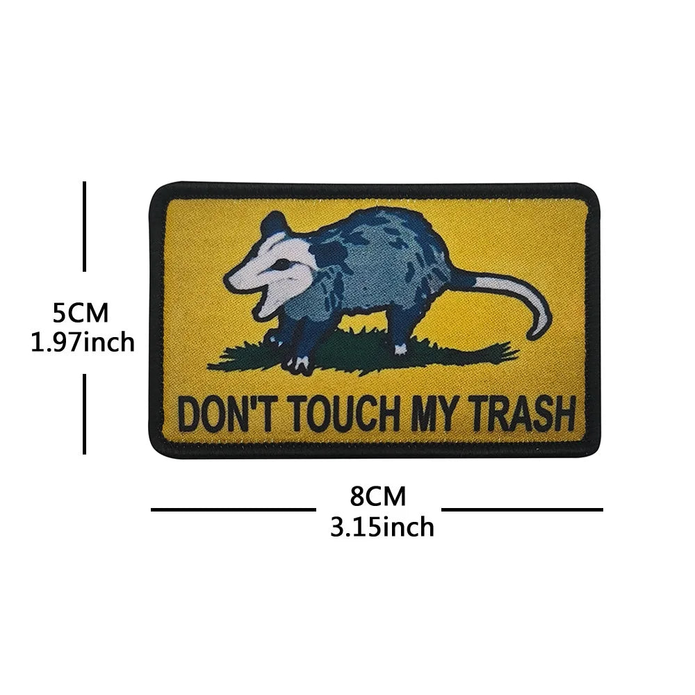 Sunrise Sunset Scenic Embroidered Hookloop Patches