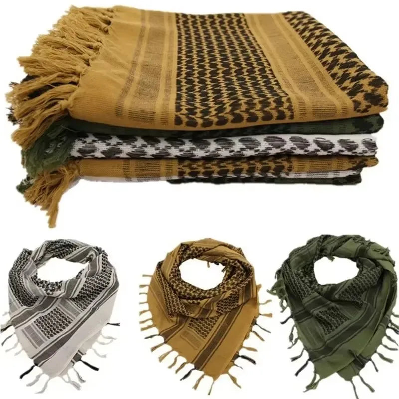 Adventure Cotton Linen Multifunctional Hiking Scarf