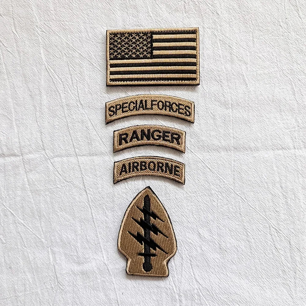 Washable Special Forces Morale Insignia Appliques