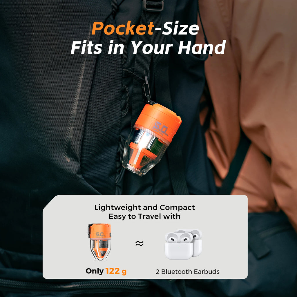 FLEXTAIL MAX PUMP3 High-Performance Inflator Lantern