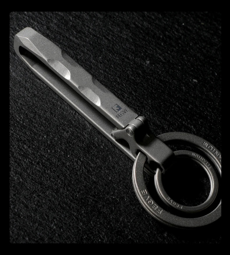 Titanium Quick Release Keychain Pocket Carry Essential