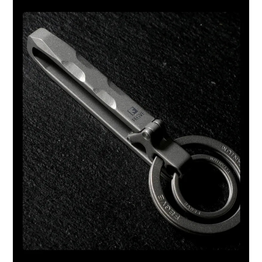Titanium Alloy Quick Release Keychain Accessories
