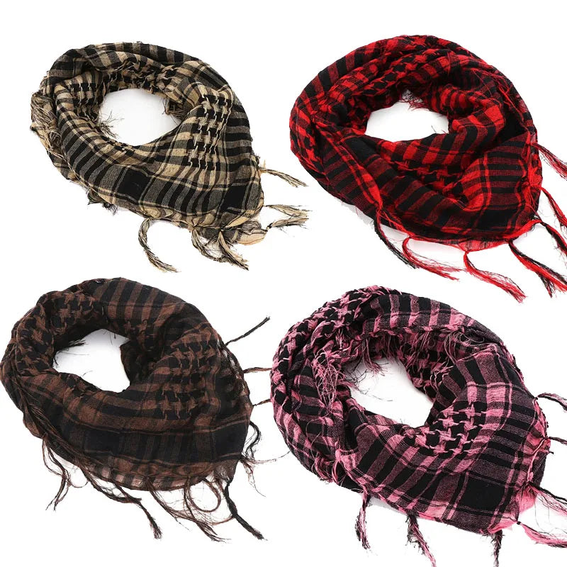 Adventure Cotton Linen Multifunctional Hiking Scarf