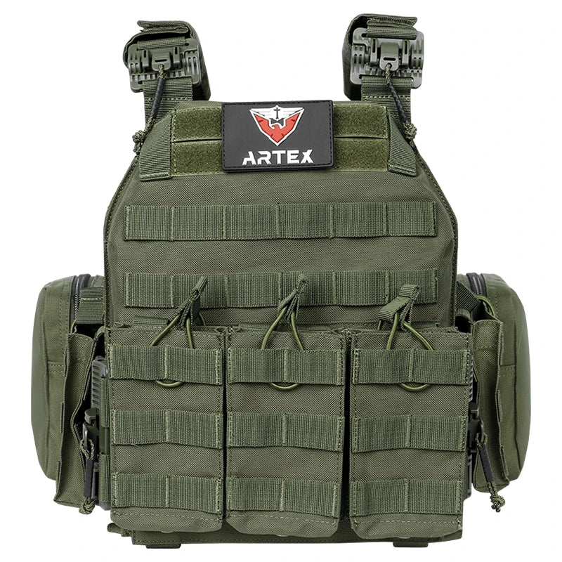 Tactical Hunting Plate Carrier Vest Adjustable-Fit 1000D Strength