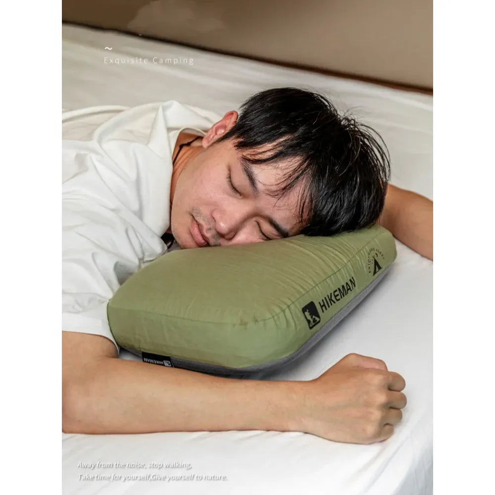 Comfortable Cotton Camping Pillow Outdoor Adventure